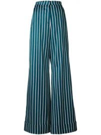 striped palazzo trousers at Farfetch